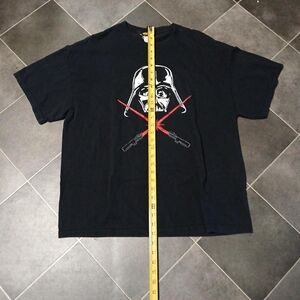 Star Wars Black Tee with Yellow Logo